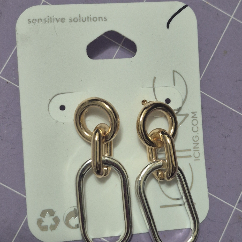 Icing Gold and Silver Key Holders